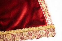 Olde World Santa - Santa Hat and Velvet Embroidered Cape for Mini Horse