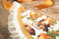 Blessings and Gratitude - Thanksgiving Costume with Classic Bonnet, Cape and Fascinator for Mini Horse