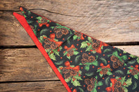 Holly Jolly Berry - Christmas Cowboy Hat and Bandana for Mini Horse