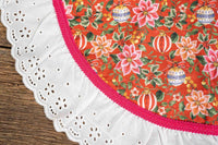 Comfort and Joy - Holiday Costume with Classic Bonnet, Cape and Tail Fascinator for Mini Horse