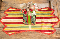 Santa's Little Helper - Costume with Triple Gift saddle plus Mane and Tail Fascinator for Mini Horse