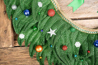 All Spruced Up - Christmas Tree Costume with Hat, Cape and Tail Fascinator for Mini Horse