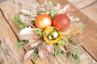Copper Canyon Christmas - Set of Four Christmas Fascinators with Ribbons for Mini Horse