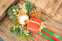 Rah-Pa-Pa-Pum - Set of Four Christmas Fascinators and Ribbons for Mini Horse