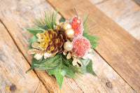 All that Glitters - Set of Four Christmas Fascinators and Ribbons for Mini Horse