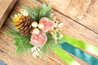 All that Glitters - Set of Four Christmas Fascinators and Ribbons for Mini Horse