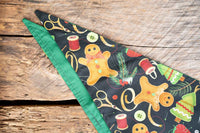 Gingerbread Trail - Christmas Cowboy Hat and Bandana for Mini Horse