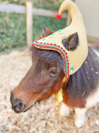 Buddy Bling - Christmas Elf Hat for Miniature Horse