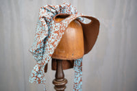 Charm and Chocolate - Prairie Hat Bonnet for Mini Horse