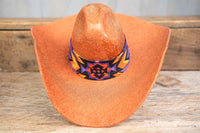 Copper Canyon Sunset - Navajo Cowboy Hat and Bandana for Mini Horse