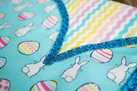 Hoppy Trails - Fancy Easter Cowboy Set with Hat, Fringed Shawl and Tail Fascinator