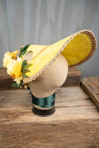 Spring Awakening - Bonnet and Tail Fascinator for Mini Horse
