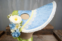 Victorian Sky - Bonnet and Tail Fascinator for Mini Horse