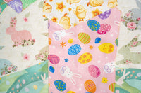 Easter Patchwork Parade - Easter Costume with Classic Bonnet, Ruffled Patchwork Cape and Tail Fascinator for Mini Horse