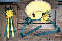 Spring Awakening - Bonnet and Tail Fascinator for Mini Horse