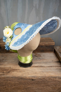 Victorian Sky - Bonnet and Tail Fascinator for Mini Horse