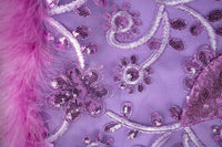 Dancing Queen - Feathered Headdress, Cape and Tail Fascinator for Mini Horse