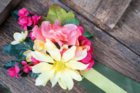 Spring Splendor - Set of Four Easy Clip Floral Fascinators