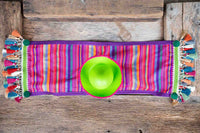 Mini Mariachi - Lime and Hibiscus - Mini Sombrero Hat and Saddle Blanket for Mini Horse