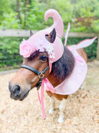 Moonglow Rose - Flower Fairy Costume with Wings for Miniature Horse