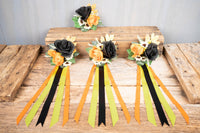Frightfully Floral  - Set of Four Easy Clip Flower Fascinators