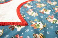 Retro Christmas Rodeo - Fancy Christmas Cowboy Set with Hat, Fringed Shawl and Tail Fascinator