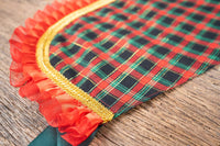 Prairie Home Christmas - Holiday Costume with Bonnet, Cape and Tail Fascinator for Mini Horse