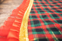 Prairie Home Christmas - Holiday Costume with Bonnet, Cape and Tail Fascinator for Mini Horse