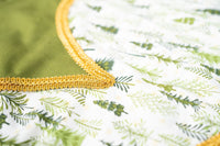 Evergreen Glory - Fancy Cowboy Set with Hat, Fringed Shawl and Tail Fascinator