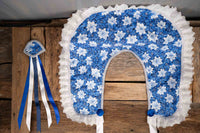 All is Calm, All is Bright - Costume with Bonnet, Cape and Tail Fascinator for Mini Horse