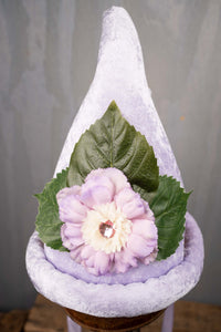 Dusky Bloom - Gnome Hat for Miniature Horse
