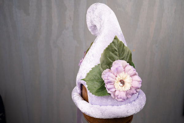 Dusky Bloom - Gnome Hat for Miniature Horse