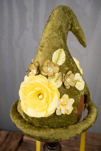 Buttercup and Sunshine - Gnome Hat for Miniature Horse