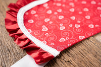 Prairie Heart - Valentine Costume with Bonnet, Cape and Tail Fascinator for Mini Horse