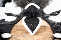 Cantering Cabaret - Feathered Headdress, Cape and Tail Fascinator for Mini Horse
