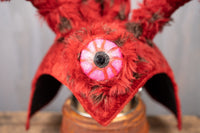 Pink Eye's Revenge -  Halloween Costume for Mini Horse with Multi-eyed Hat and Monstrous Body