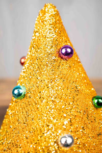 Yuletime Gold - Christmas Hat for Miniature Horse