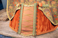 Maid Marion - Halloween Maiden Costume with Hat and Laced Bodice for Mini Horse