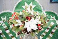 Festival of Yule - Christmas Headdress and Quilted Cape for Mini Horse
