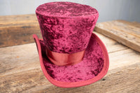 Merlot Majesty - Top Hat for Miniature Horse