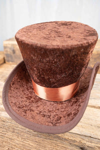 Espresso Elegance - Top Hat for Miniature Horse