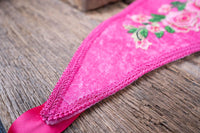 Pink Perfection - Feathered Headdress and Cape for Mini Horse