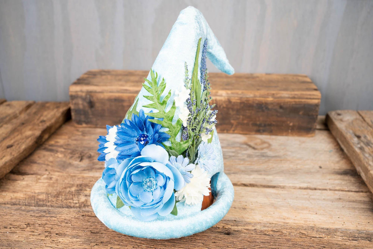 Sky Blossom - Gnome Hat for Miniature Horse