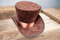 Espresso Elegance - Top Hat for Miniature Horse