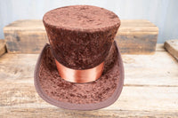 Espresso Elegance - Top Hat for Miniature Horse