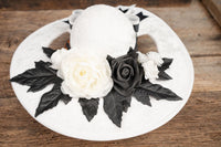 Checkerboard Charm - Derby Hat and Tail Fascinator for Mini Horse
