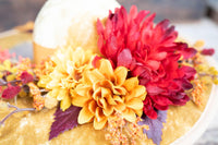 Radiant Harvest - Derby Hat and Tail Fascinator for Mini Horse