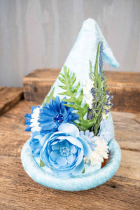 Sky Blossom - Gnome Hat for Miniature Horse