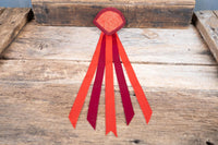 Fabulous Firecracker - Feathered Mini Headdress and Tail Fascinator for Mini Horse