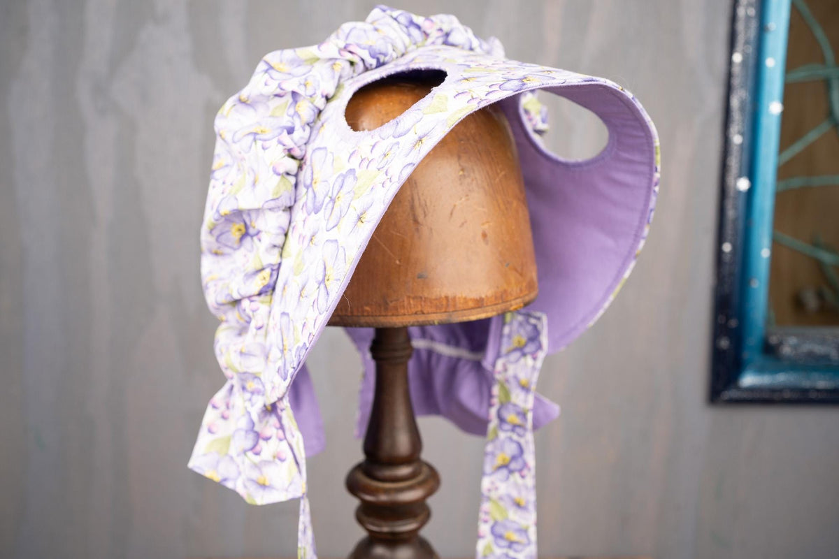 Violet Whisper - Prairie Hat for Mini Horse